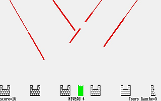 Missile Command atari screenshot